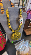 Load image into Gallery viewer, Africa Within Me - Large Cloth Necklace
