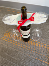 Load image into Gallery viewer, Lilu Uneek - Wine &amp; wine glass holder
